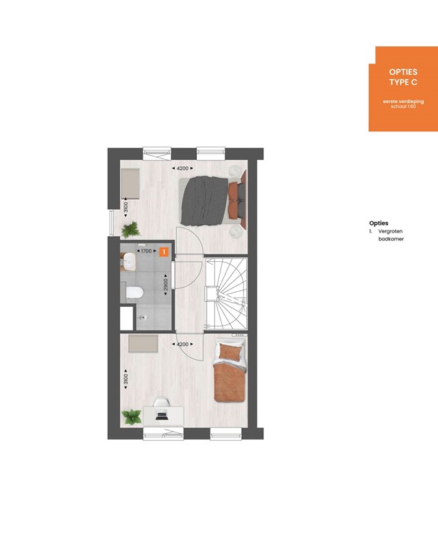 mediumsize floorplan